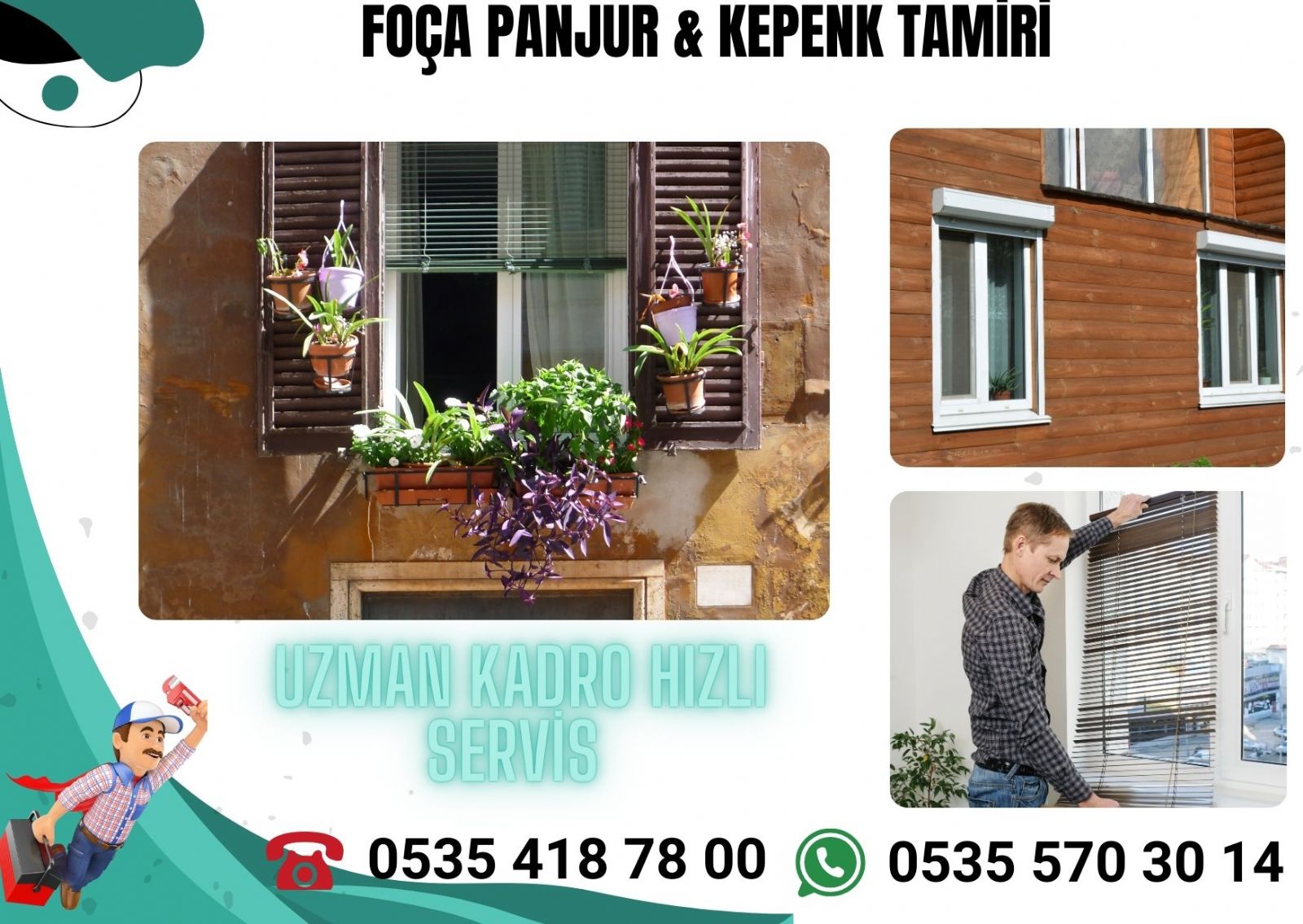 Foça panjur ve kepenk Tamiri